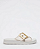 Chinelo Feat Petite Jolie PJ7482 White - Imagem 4
