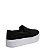 Tênis Slip On Sola Alta Santa Lolla Lona Preto SEM TROCA - Imagem 3