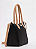 Shopping Petite Jolie PJ11274 Preta/Avelã - Imagem 3