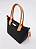 Shopping Petite Jolie PJ11274 Preta/Doce de Leite - Imagem 2