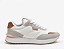 Tênis Retro Running Petite Jolie PJ7541 White/Multi - Imagem 1