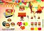 Kit Festa Lembrancinha Festa Junina 10 Pessoas -90 Pcs - Imagem 1