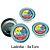 Kit Festa Lembrancinha Galinha Pintadinha 10 Pessoas -90 Pcs - Imagem 3