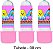 Kit Festa Lembrancinha Galinha Pintadinha Rosa 10 Pessoas -90 Pcs - Imagem 2