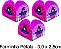 Kit Festa Lembrancinha Galinha Pintadinha Rosa 10 Pessoas -90 Pcs - Imagem 5