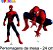 Kit Festa Lembrancinha Homem Aranha 10 Pessoas -90 Pcs - Imagem 7