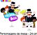 Kit Festa Lembrancinha Mundo Bita 10 Pessoas -90 Pcs - Imagem 7