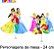 Kit Festa Lembrancinha Princesas 10 Pessoas -90 Pcs - Imagem 7