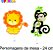 Kit Festa Lembrancinha Safari 10 Pessoas -90 Pcs - Imagem 7