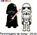 Kit Festa Lembrancinha Star Wars Kids 10 Pessoas -90 Pcs - Imagem 7