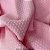 Malha Piquet Pipo Rosa tecido texturas para Roupas e Artigos de Bebê - Imagem 1