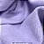 Melton Unifloc Lilás tecido Macio, Absorvente e não Desfia - Imagem 1