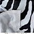 Velboa Estampado Zebra Preto e Branco Pelúcia Baixa - Imagem 3