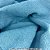 Atoalhado Felpudo Azul Bebê  100% Algodão tecido Felpado firme - Imagem 2