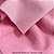 Melton Unifloc Rosa Flor tecido Macio, Absorvente e não Desfia - Imagem 2