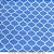 Tricoline Colméia Azul tecido Cataguases 100%Algodão - 1,40Largura - Imagem 2