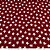 Tricoline Estrela Vermelho tecido Cataguases 100%Algodão - 1,40Largura - Imagem 2