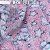 Microfibra Fleece Urso Fundo Rosa tecido Felpudo e Macio, aspecto de cobertinha - Imagem 1