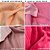 Plush 4Cortes Rosados tecido Aveludado e Macio - Medida 50x1,70m - Imagem 1