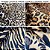 Velboa 4Cortes Animal Print Pelúcia Baixa tecido para Artesanatos - Medida 50cm x 1,50m - Imagem 1