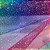Microtule Glitter Arco Iris tecido Fino e Leve - Imagem 2