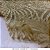 Organza Glitter Arabesco Dourado tecido transparente e firme 1,50m Largura - Imagem 2