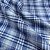 Flanela Xadrez Azul e Cinza tecido Leve e quentinho para Roupas, Pijamas - Imagem 1