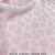 Unifloc Jacquard Coração Rosa tecido Peluciado 1.65m de Largura - Imagem 2