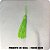 Pingente de Seda | Verde Neon 8cm - Imagem 1