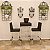 Conjunto Bistrô com 2 banquetas Mispa - Imagem 1