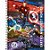 CADERNO ESPIRAL CONNECT AVENGERS HEROES 10 MATÉRIAS 160 FOLHAS - Imagem 1