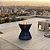 Mesa lateral Arami - Cor Azul Marinho - Imagem 5