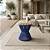 Mesa lateral Arami - Cor Azul Marinho - Imagem 4