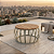 Mesa Centro Wood - Cor Fendi - Imagem 4