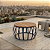 Mesa Centro Wood - Cor Azul Marinho - Imagem 3
