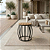 Mesa lateral Wood - Cor Preto - Imagem 1