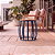 Mesa lateral Wood - Cor Azul Marinho - Imagem 3