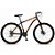 Bicicleta Colli Athena Aro 29 21m Freio a Disco com kit Shimano- Preto fosco/Laranja Neon - Imagem 1