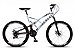 Bicicleta Colli GPS dupla suspensão 21m Aro 26 36R- Branco - Imagem 1