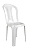 Cadeira Plastica Plastmaster bistro sem Braço - Branca - Imagem 1