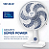 Ventilador Mondial de Mesa VSP-30-W Branco - Imagem 1