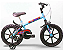 Bicicleta Track Bike Infantil Aro 16 Dino BP- Azil/Preta Masculina - Imagem 1