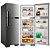 Refrigerador Brastemp 375 litros Frost Free Duplex BRM44HKBNA- Inox - Imagem 2