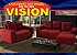Sofá Ricksa Moveis Vision Conjunto 2x2 Lugares com cheise- Verificar disponibilidades de Cores - Imagem 1