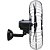 Ventilador Ventisol Oscilante Parede 60Cm Preta Bivolt - Imagem 2