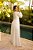 Vestido de noiva longo, com busto transpassado - Imagem 4