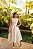 Vestido de noiva, em zibeline, com decote canoa - Off White - Imagem 5