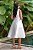 Vestido de noiva, em zibeline, com decote canoa - Off White - Imagem 3
