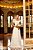 Vestido longo com mangas em tule e renda- Noiva - Imagem 4