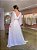 Vestido de noiva em crepe de seda, manga longa e detalhes com renda - Imagem 5